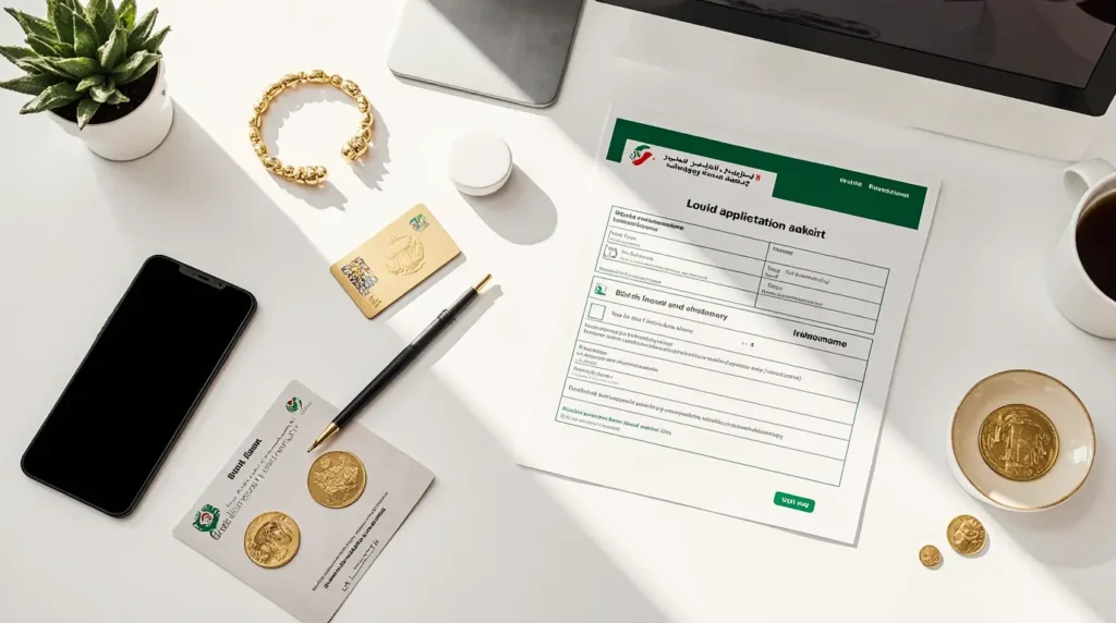 شرایط دریافت وام با طلا از بانک ملی